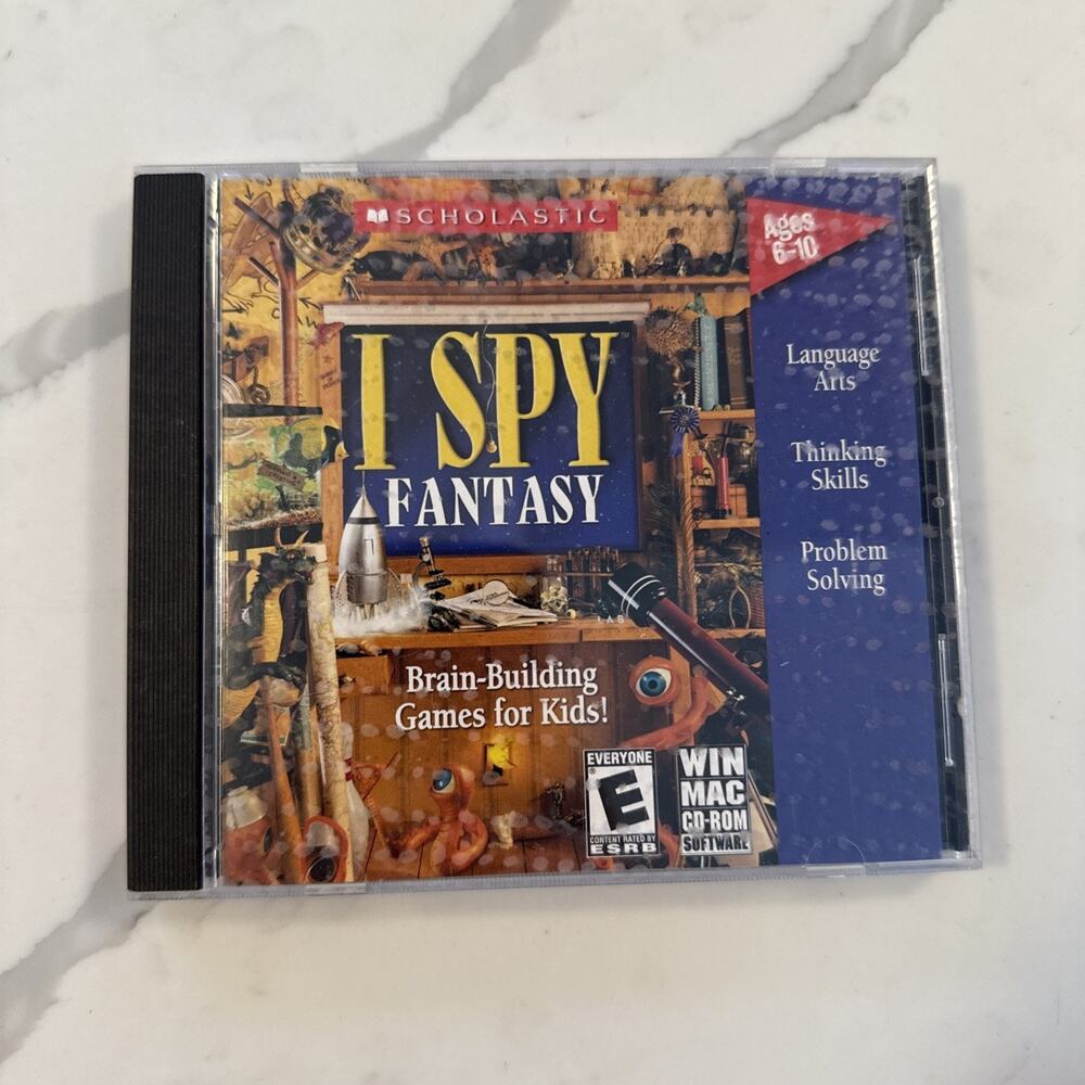 I Spy Fantasy PC/MAC CD-ROM Game - Scholastic